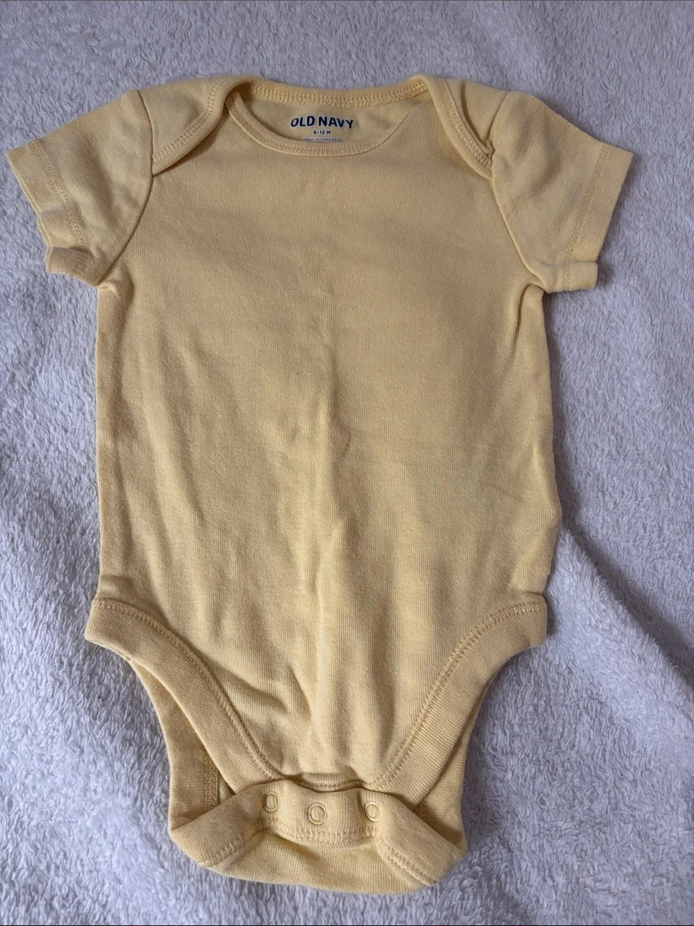 Baby Short Sleeve Onesies & Shorts (6-12 Months)